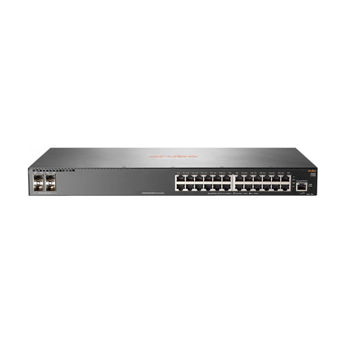JL354A#ABB HP Aruba 2540 Series 2540-24G-4SFP+ 24 x RJ-45 Ports 10/100/1000Base-T + 4 x SFP+ Ports Layer 2 Managed 1U Rack-mountable Gigabit Ethernet Network Switch