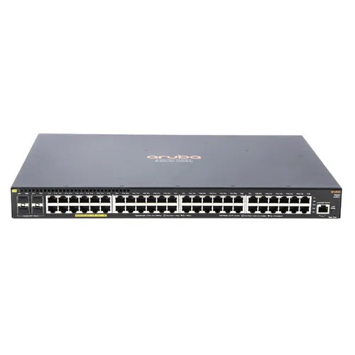 JL357-61001 HP 2540 Series 2540 48G PoE+ 4SFP+ 48 x RJ-45 Ports PoE+ 10/100/1000Base-T + 4 x SFP+ Ports Layer 2 Managed Rack-Mountable Gigabit Ethernet Network Switch