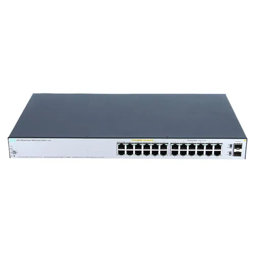 JL384A#ACC HP OfficeConnect 1920S 24G 2SFP PPoE+ 12 x RJ-45 Ports PoE+ 10/100/1000Base-T + 12 x RJ-45 Ports + 2 x SFP Ports Layer 2 Managed Rack-mountable Gigabit Ethernet Network Switch