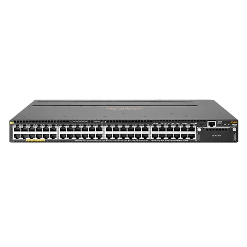 JL428A#AKM HP Aruba 3810M Series 3810M 48G PoE+ 4SFP+ 48 x RJ-45 Ports PoE+ 10/100/1000Base-T + 4 x SFP+ Ports Layer 3 Managed Rack-mountable Gigabit Ethernet Network Switch