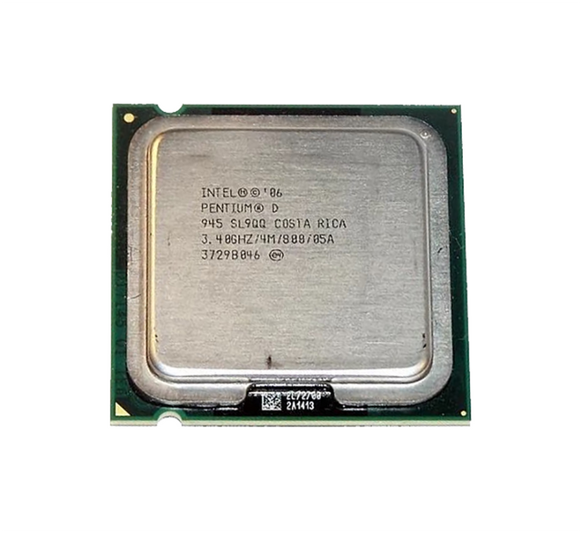 JT962 - Dell 3.40GHz 800MHz FSB 4MB L2 Cache Intel Pentium D Dual Core 945 Processor