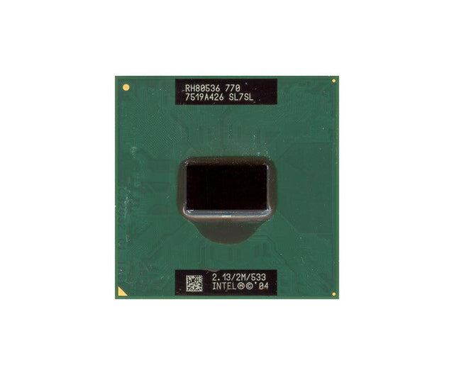 K000022090 - Toshiba 2.13GHz 533MHz FSB 2MB L2 Cache Socket H-PBGA479 / PPGA478 Intel Pentium M 770 1-Core Processor