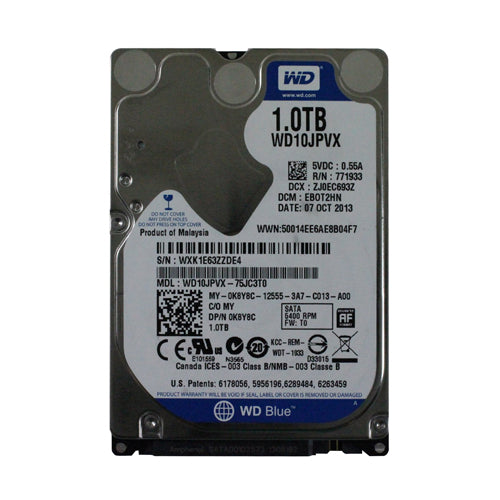 K8Y8C Dell 1TB 5400RPM SATA 6Gb/s 8MB Cache 2.5-Inch Hard Drive