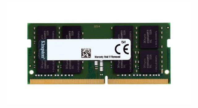 KVR29S21S8/16BK Kingston 16GB PC4-23400 DDR4-2933MHz non-ECC Unbuffered CL21 260-Pin SoDimm 1.2V Single Rank Memory Module