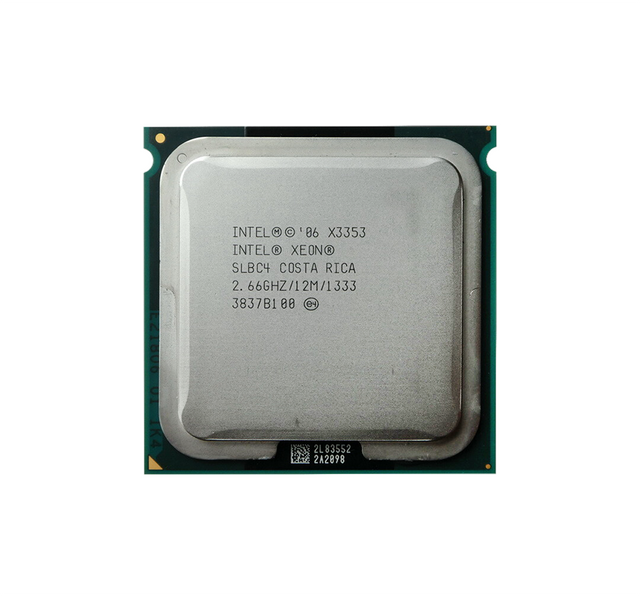KM097 - Dell 2.66GHz 1333MHz FSB 12MB L2 Cache Intel Xeon X3353 Quad Core Processor