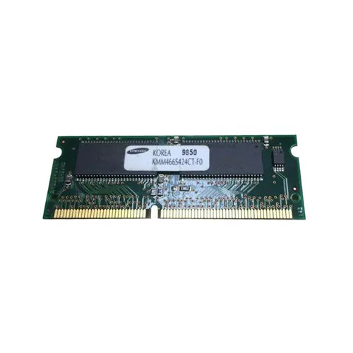KMM466S424CT-F0 - Samsung 32MB SDRAM-66MHz PC166 Non-Parity CL2 144-Pin SoDIMM 3.3V Memory Module