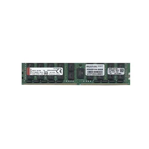 KSM26LQ4/64HAM - Kingston 64GB DDR4-2666MHz PC4-21300 ECC Registered CL19 288-Pin Load Reduced DIMM 1.2V Quad Rank Memory Module
