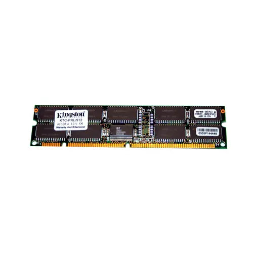 KTC-PRL/512 - Kingston 128MB Module Buffered EDO ECC 3.3v 168-Pin 16Meg x 72