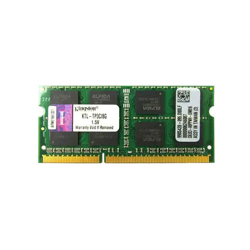 KTL-TP3C/8G - Kingston 8GB DDR3-1600MHz PC3-12800 non-ECC Unbuffered CL11 204-Pin SoDimm Memory Module