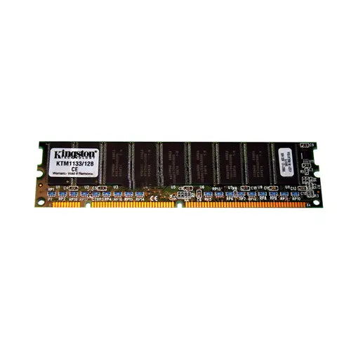 KTM1133/128 - Kingston 128MB 100MHz PC100 ECC Unbuffered CL2 168-Pin DIMM Memory Module