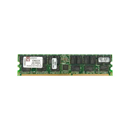 KTM50372G - Kingston 2GB Kit (2 X 1GB) DDR-266MHz PC2100 ECC Registered CL2.5 184-Pin DIMM Memory