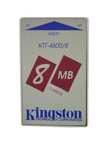 KTT4600/8 Kingston 8MB Card for Toshiba T200 T1910 T1950 T1960 T4600 T4700