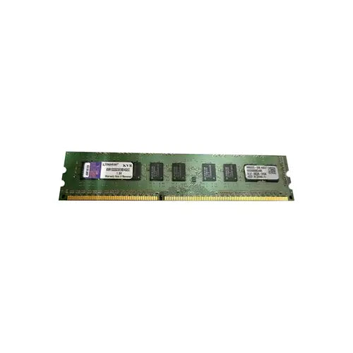 KVR1333D3E9S/4GEC - Kingston Technology 4GB DDR3-1333MHz PC3-10600 ECC Unbuffered CL9 240-Pin DIMM 1.5V Memory Module