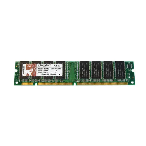 KVR133X64C3/256 - Kingston 256MB 133MHz PC133 Non-ECC Unbuffered CL3 168-Pin UDIMM 3.3V Rank Memory Module
