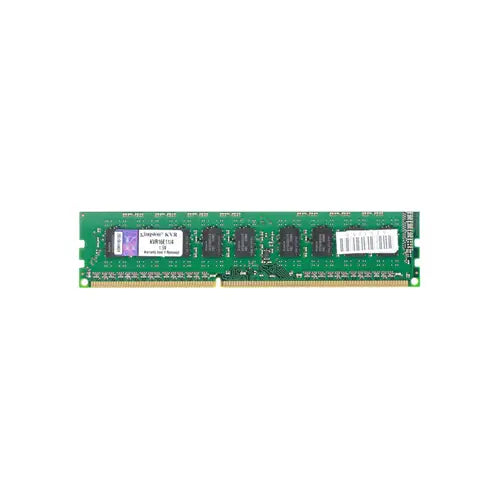 KVR16E11/4I - Kingston Technology 4GB DDR3-1600MHz PC3-12800 ECC Unbuffered CL11 240-Pin DIMM 1.5V Dual Rank Memory Module