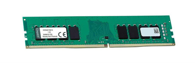 KVR24N17D8/16-C3 Kingston 16GB PC4-19200 DDR4-2400MHz non-ECC Unbuffered CL17 288-Pin DIMM 1.2V Dual Rank Memory Module