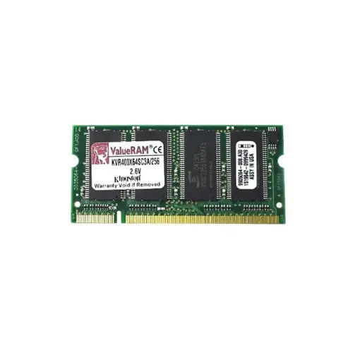KVR400X64SC3A/256 - Kingston 256MB DDR-400MHz PC3200 non-ECC Unbuffered CL3 200-Pin SoDimm Memory Module