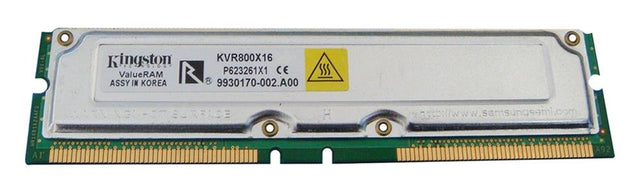KVR800X16 Kingston 128MB PC800 RDRAM/Memory