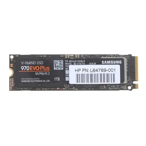 L64789-001 HP 1TB NVMe EVO Plus V-Nand M.2 970 Solid State Drive