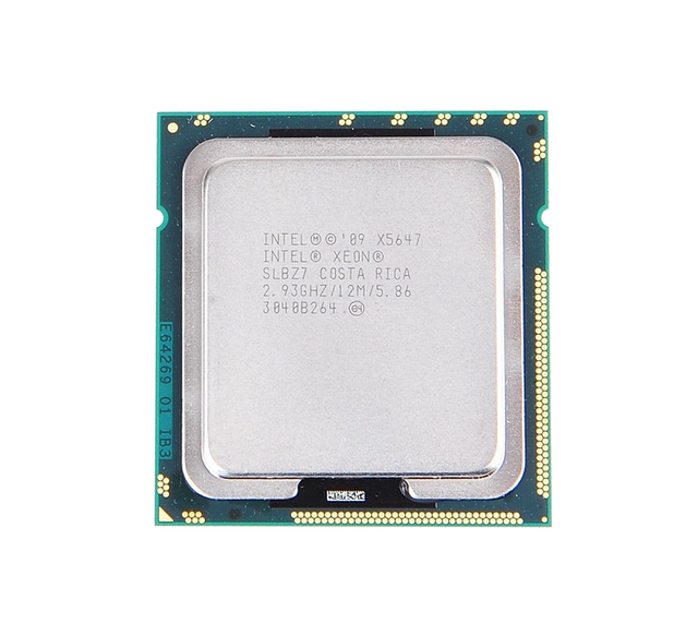 LB213UT - HP 2.93GHz 5.86GT/s QPI 12MB L3 Cache Socket LGA1366 Intel Xeon X5647 Quad-Core Processor