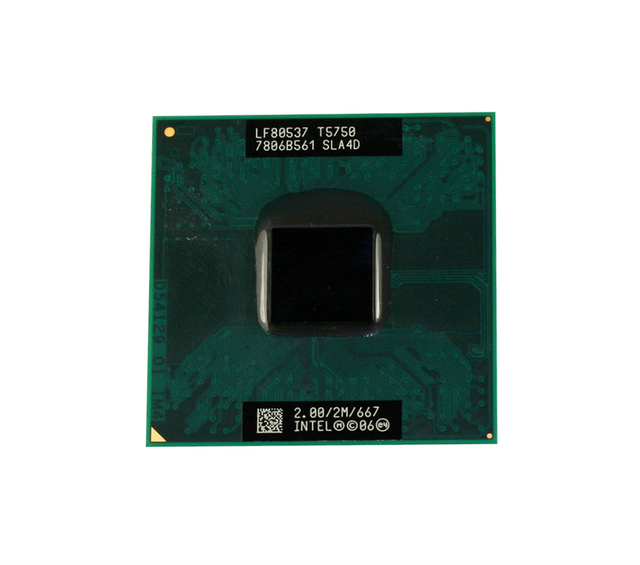 LF80537GF0412M - Intel Core 2 Duo T5750 2.00GHz 667MHz FSB 2MB L2 Cache Socket Micro-FCPGA Notebook Processor