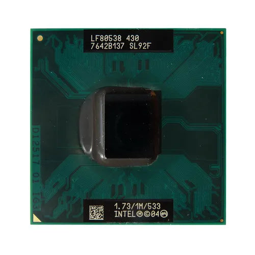 LF80538NE0301M Intel Celeron M 430 Single-Core 1.73GHz 533MHz FSB 1MB L2 Cache Socket PGA478 Processor