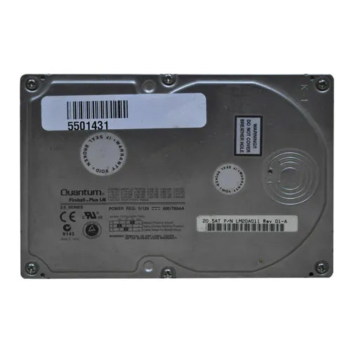 LM20A011 Quantum Fireball Plus 20GB 7200RPM ATA/IDE ATA-66 2MB Cache 3.5-Inch Hard Drive