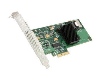 LSI - LSI00190/9211-4iSGL - SAS 4 Port PCI-E RAID 0 1E &10E W/SW and LP Bracket No CBL B