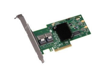 LSI - LSI00204/9240-8iEM2 - MegaRAID SAS 9240-8i 8-Port SAS 6Gbps / SATA 6Gbps PCI Express 2.0 x8 Low Profile RAID 0/1/5/10/50/JBOD Controller Card Kit
