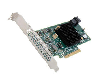 LSI - LSI93414IS - Megaraid SAS 9341-4i 4-port 12GB/s SATASAS PCi-express 3.0 Full Height Low Profile Raid Controller Single