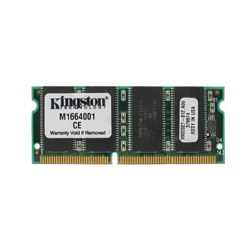 M1664001 - Kingston 128MB 66MHz PC66 non-ECC Unbuffered 144-Pin SoDimm Memory Module for Sony VAIO PCG-748/PCG-818/PCG-812