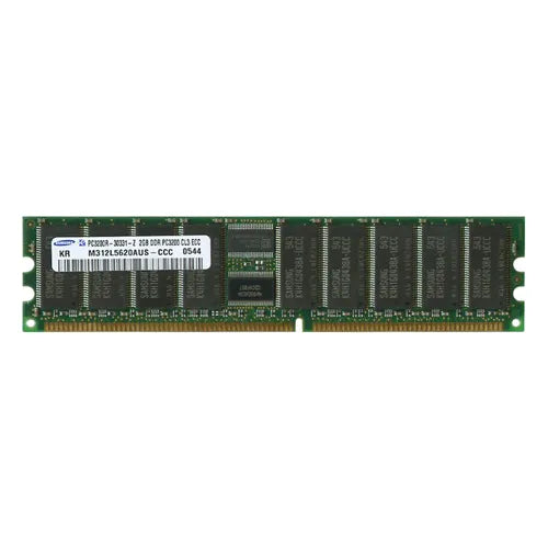 M312L5620AUS-CCC Samsung 2GB DDR-400MHz PC3200 ECC Registered RDIMM CL3 1Rx4 2.5V 184-Pin Memory Module