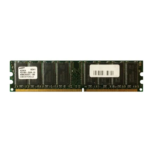 M368L6423CTL-CB3 Samsung 512MB DDR-333MHz PC2700 Non-ECC Unbuffered UDIMM CL2.5 2Rx8 2.5V 184-Pin Memory Module