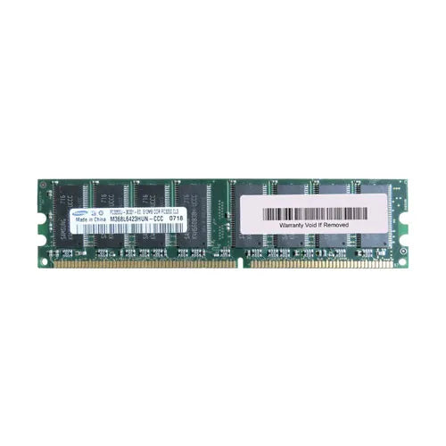 M368L6423HUN-CCC Samsung 512MB DDR-400MHz PC3200 Non-ECC Unbuffered UDIMM CL3 2Rx8 2.5V 184-Pin Memory Module