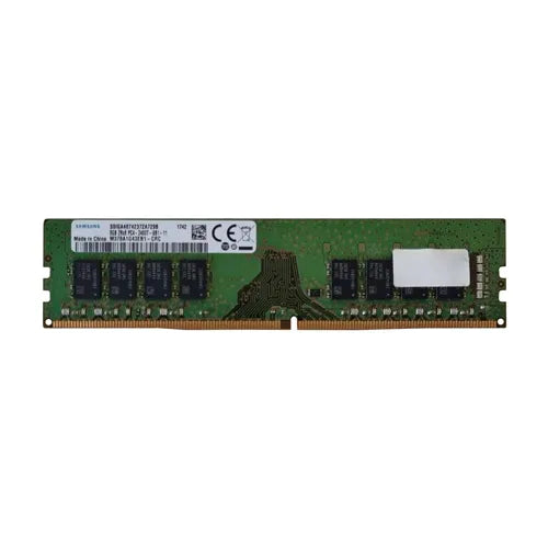 M378A1G43EB1-CRC Samsung 8GB DDR4-2400MHz PC4-19200 Non-ECC Unbuffered UDIMM CL17 2Rx8 1.2V 288-Pin Memory Module