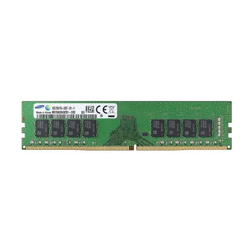 M378A2K43CB1-CRC Samsung 16GB DDR4-2400MHz PC4-19200 Non-ECC Unbuffered UDIMM CL17 2Rx8 1.2V 288-Pin Memory Module