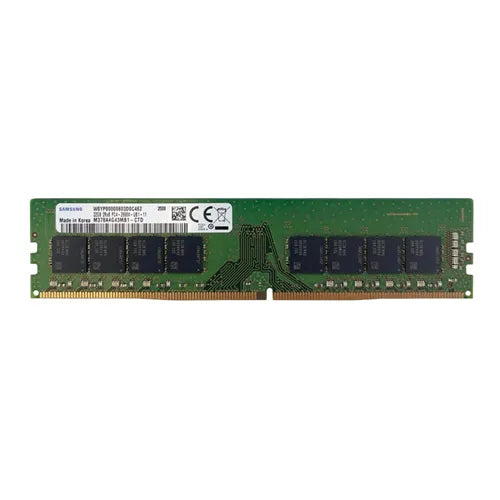 M378A4G43MB1-CTD Samsung 32GB DDR4-2666MHz PC4-21300 Non-ECC Unbuffered UDIMM CL19 2Rx8 1.2V 288-Pin Memory Module