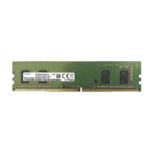 M378A5244CB0-CWE Samsung 4GB DDR4-3200MHz PC4-25600 Non-ECC Unbuffered UDIMM CL22 1Rx16 1.2V 288-Pin Memory Module