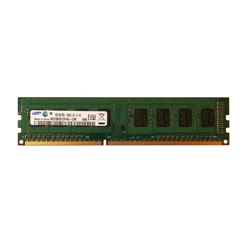 M378B2873FH0-CH9 Samsung 1GB DDR3-1333MHz PC3-10600 Non-ECC Unbuffered UDIMM CL9 1Rx8 1.5V 240-Pin Memory Module