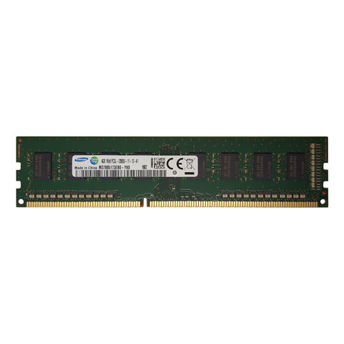 M378B5173EB0-YK0 Samsung 4GB DDR3-1600MHz PC3-12800 Non-ECC Unbuffered UDIMM CL11 1Rx8 1.35V 240-Pin Memory Module