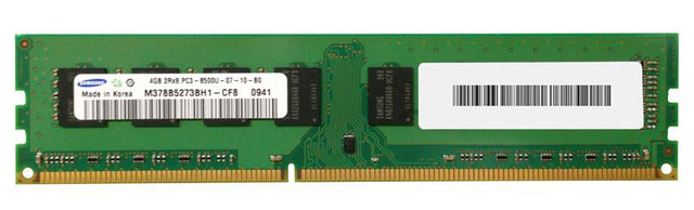 3D-13D343N648057-4G 4GB Module DDR3 PC3-8500 CL=7 non-ECC Unbuffered DDR3-1066 1.5V 512Meg x 64 for Biostar G41D3 Motherboard n/a