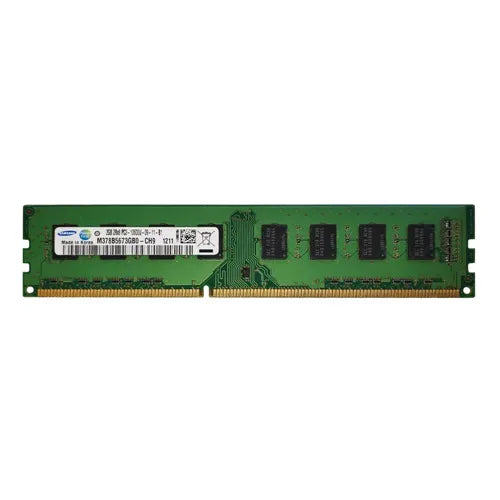M378B5673GBO-CH9 Samsung 2GB DDR3-1333MHz PC3-10600 Non-ECC Unbuffered UDIMM CL9 2Rx8 1.5V 240-Pin Memory Module