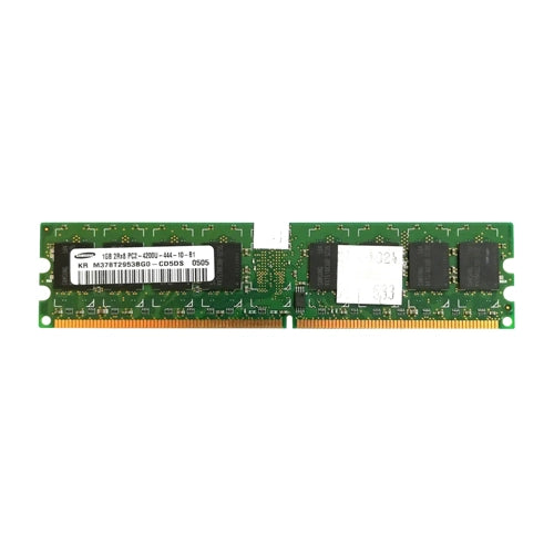M378T2953BGO-CD5 Samsung 1GB DDR2-533MHz PC2-4200 Non-ECC Unbuffered UDIMM CL4 2Rx8 1.8V 240-Pin Memory Module