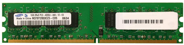 3D-13D245N649440-1G 1GB Module DDR2 PC2-4200 CL=4 non-ECC Unbuffered DDR2-533 1.8V 128Meg x 64 for HP/Compaq CQ2300UK Desktop 382510-001, 393394-001, PT955AV, PV557AA