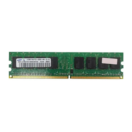 M378T6553BZ0-KD5 Samsung 512MB DDR2-533MHz PC2-4200 Non-ECC Unbuffered UDIMM CL4 1Rx8 1.8V 240-Pin Memory Module