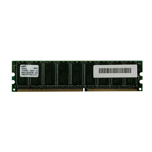 M381L3223ETM-CCC - Samsung 256MB DDR-400MHz PC3200 ECC Unbuffered CL3 184-Pin DIMM Memory Module