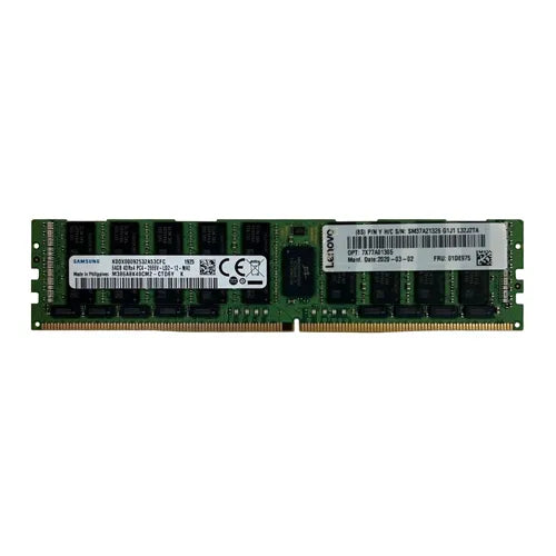 M386A8K40CM2-CTD Samsung 64GB DDR4-2666MHz PC4-21300 ECC Registered LRDIMM CL19 4Rx4 1.2V 288-Pin Memory Module