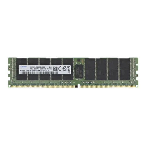 M386AAG40AM3-CWE Samsung 128GB DDR4-3200MHz PC4-25600 ECC Registered LRDIMM CL22 4Rx4 1.2V 288-Pin Memory Module