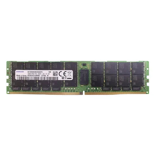 M386AAG40MMB-CVF Samsung 128GB DDR4-2933MHz PC4-23400 ECC Registered LRDIMM CL21 4Rx4 1.2V 288-Pin Memory Module