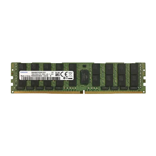 M386AAK40B40-CUC4Q Samsung 128GB DDR4-2400MHz PC4-19200 ECC Registered LRDIMM CL17 8Rx4 1.2V 288-Pin Memory Module